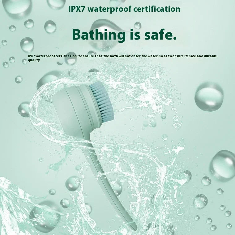 Elektrische badborstelmachine Wow Factory automatische exfoliërende rugschrubber ABS plastic behuizing