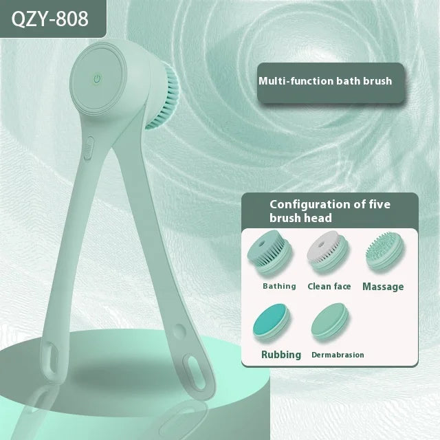 Elektrische badborstelmachine Wow Factory automatische exfoliërende rugschrubber ABS plastic behuizing