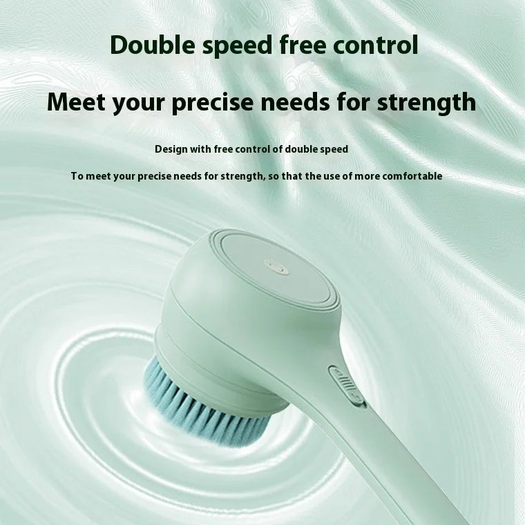 Elektrische badborstelmachine Wow Factory automatische exfoliërende rugschrubber ABS plastic behuizing