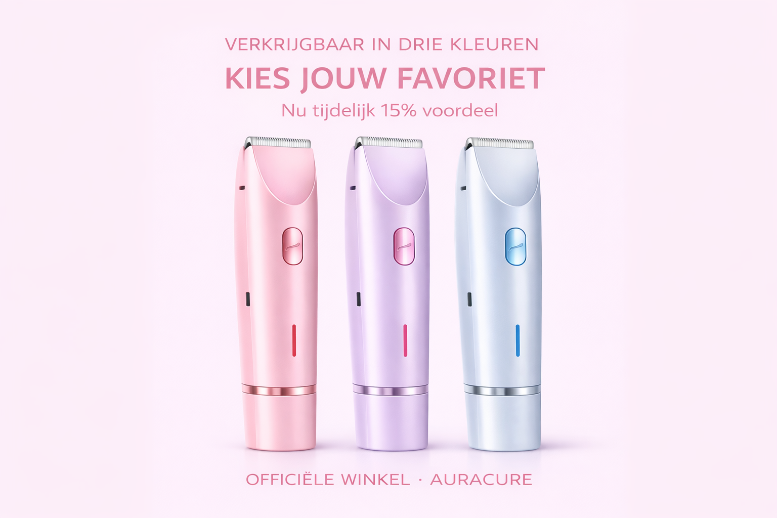 Auracure™ Glowshave 2-in-1